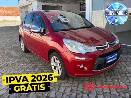 CITROËN C3 1.6 EXCLUSIVE 16V FLEX 4P AUTOMÁTICO